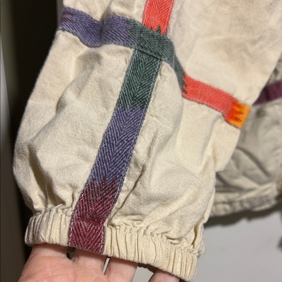 Angelique vintage quilted Plaid Multicolor Hooded jacket L hoodie - Picture 2 of 12